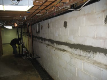 Before & After - Select Basement Waterproofing New Jersey 07751