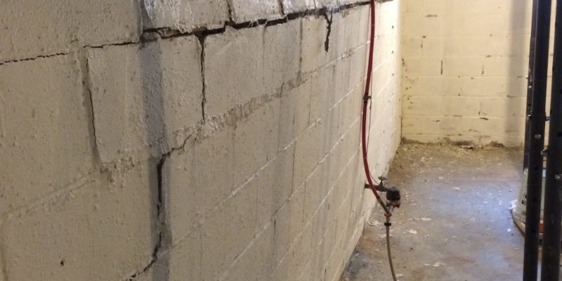 Bowed Basement Walls | Bergen County, NJ | Select Basement Waterproofing